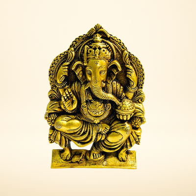 Lord Ganesh Brass Statue