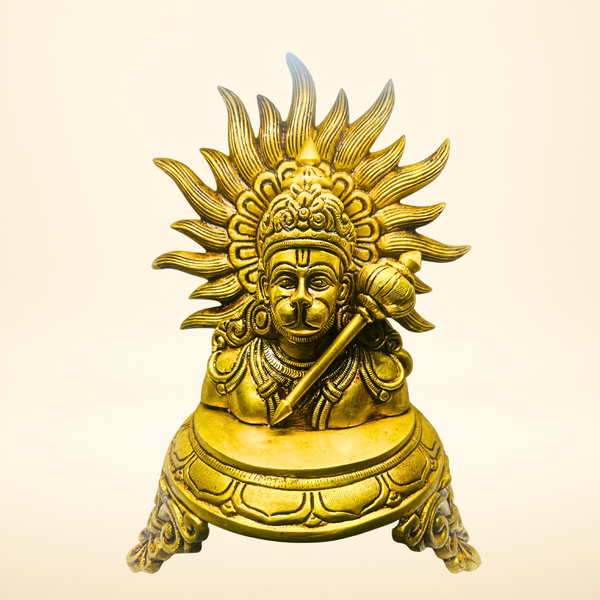 Hindu God Brass Statue