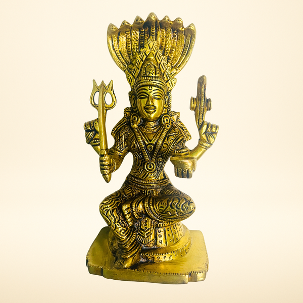 Hindu God Brass Statue